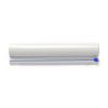 Plastic Wrap Dispenser with Built-in Cutter - Kitchen Cling Film Holder & Cutter Tool, Easy-to-Use Food Wrap Organizer for Countertop Storage