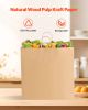 Kraft Paper Bag with Handles 100Pcs 18x7x19 in Party Shopping Retail Bag Black